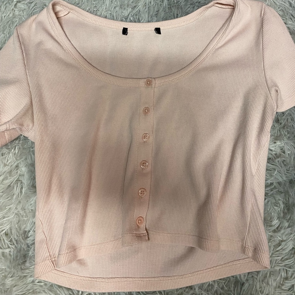 forever 21 cropped shirt
